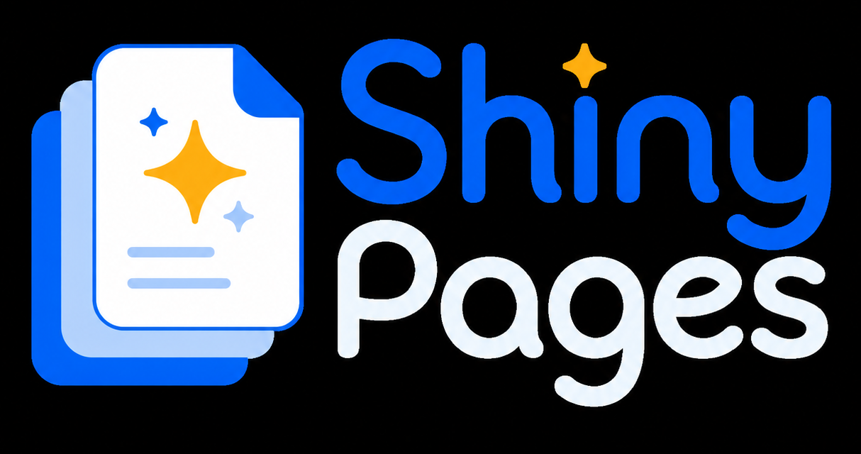 ShinyPages logo